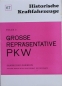 Preview: Historische Kraftfahrzeuge "Grosse Repräsentations-PKW" Sammelmappe mit 10 Echtfotos (5181)